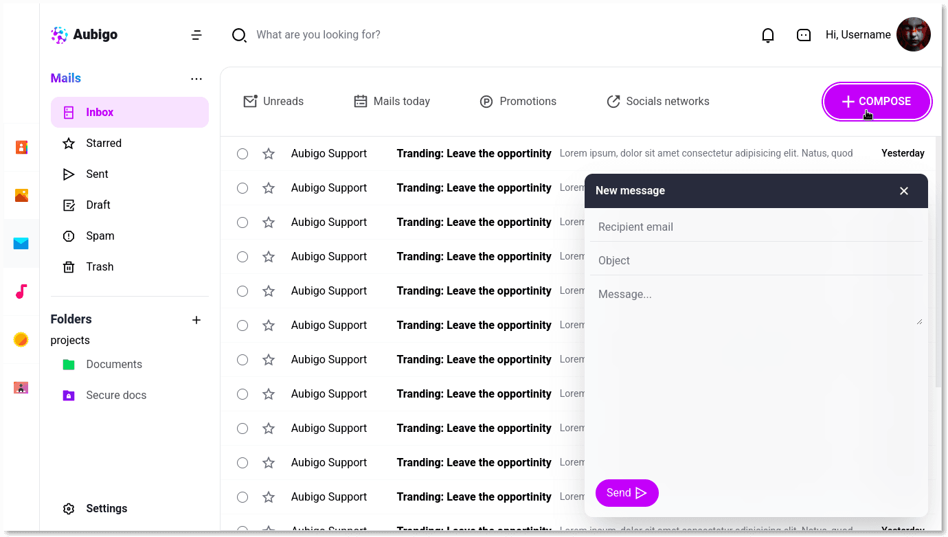 New application